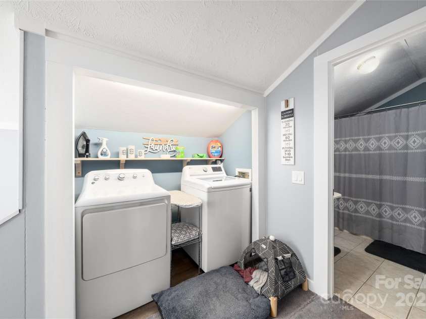 177 Forest Drive, Clyde, NC 28721.  MLS# CAR4231456, YatesRealty ID 6501. Laundry Room