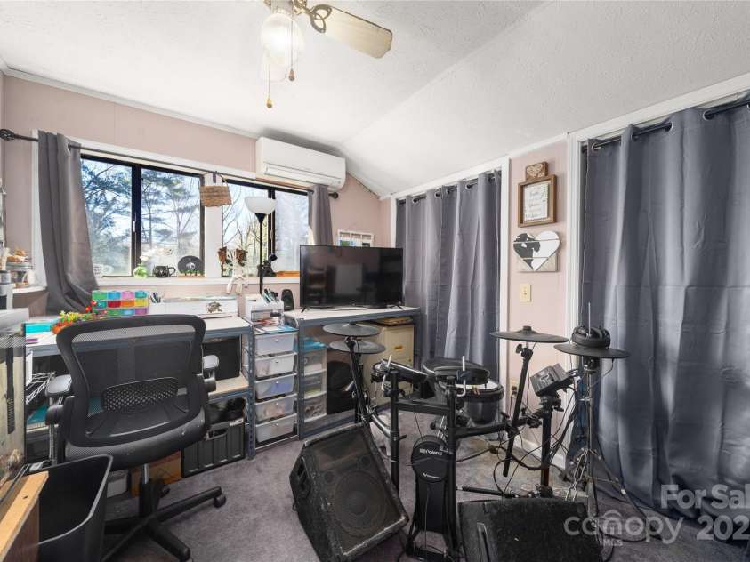177 Forest Drive, Clyde, NC 28721.  MLS# CAR4231456, YatesRealty ID 6501. Upper Level Office/2nd Bedroom