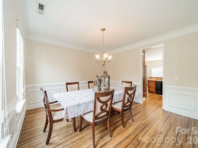 149 EdgeHill Drive, Fort Mill, SC 29715.  MLS# CAR4359843, YatesRealty ID 6507. Dining room 