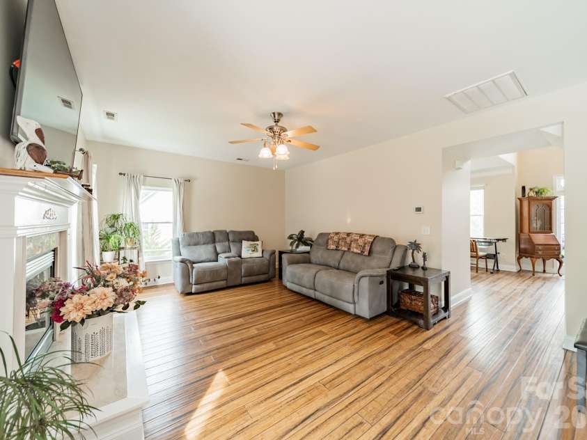 149 EdgeHill Drive, Fort Mill, SC 29715.  MLS# CAR4359843, YatesRealty ID 6507. Living room