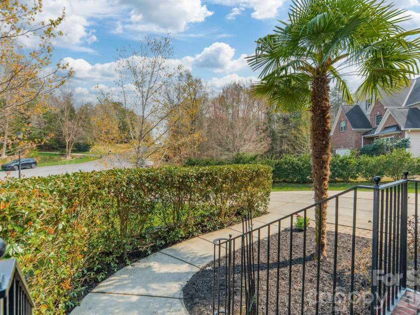 149 EdgeHill Drive, Fort Mill, SC 29715.  MLS# CAR4359843, YatesRealty ID 6507. View from front porch