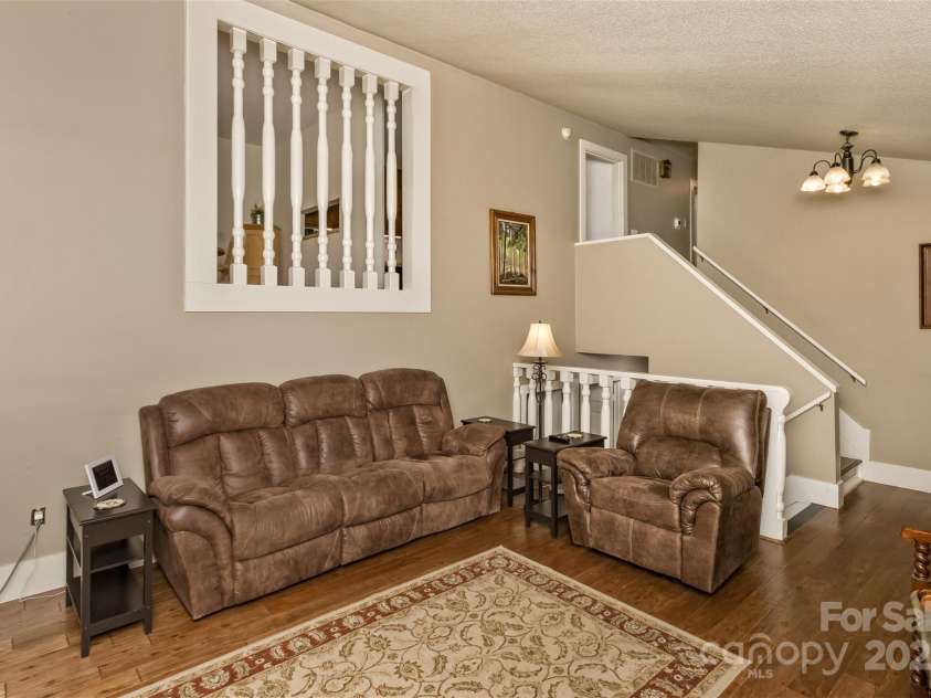 3474 Crestwood Drive, Morganton, NC 28655.  MLS# CAR4245149, YatesRealty ID 6508. Minimal steps to the kitchen/dining and bedroom/bath areas.