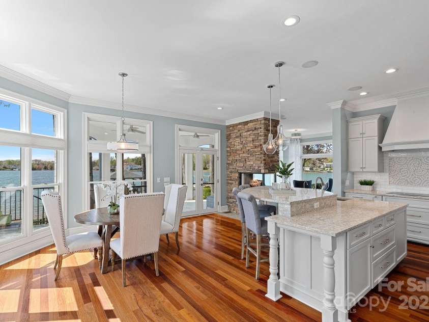 115 Jade Spring Court, Mooresville, NC 28117.  MLS# CAR4239808, YatesRealty ID 6512. Dining Area in Kitchen