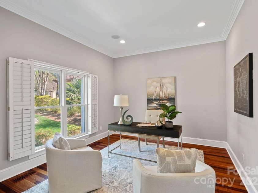 115 Jade Spring Court, Mooresville, NC 28117.  MLS# CAR4239808, YatesRealty ID 6512. Newly Renovated Office/Guest Space