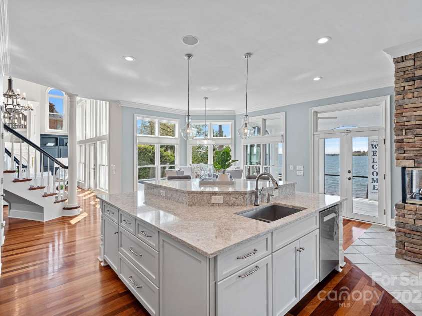 115 Jade Spring Court, Mooresville, NC 28117.  MLS# CAR4239808, YatesRealty ID 6512. Shimmery Quartz Countertops