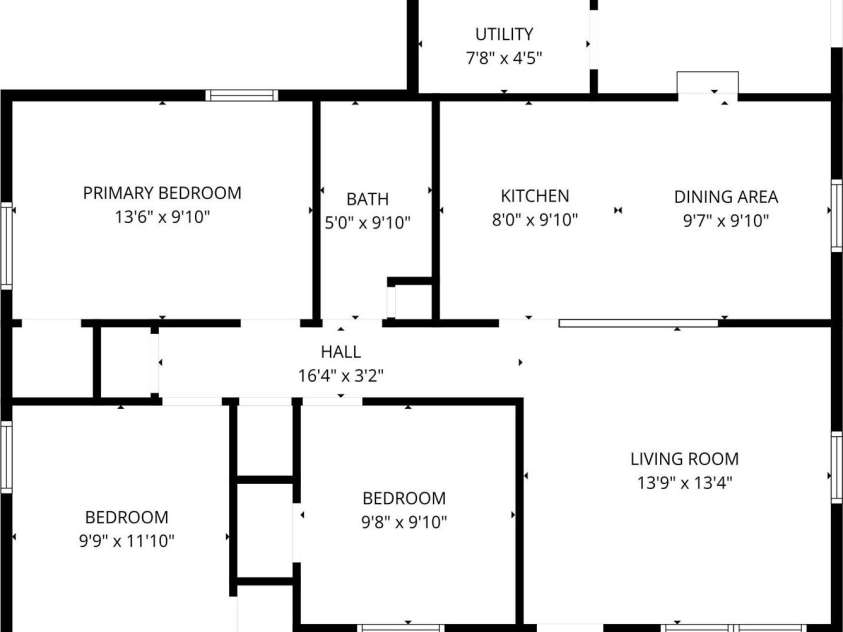 4325 Knollcrest Drive, Charlotte, NC 28208.  MLS# CAR4358642, YatesRealty ID 6517. 