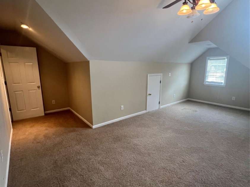 4817 Mossy Cup Lane, Monroe, NC 28110.  MLS# CAR4165542, YatesRealty ID 6519. Bonus Room\Bedroom upstairs