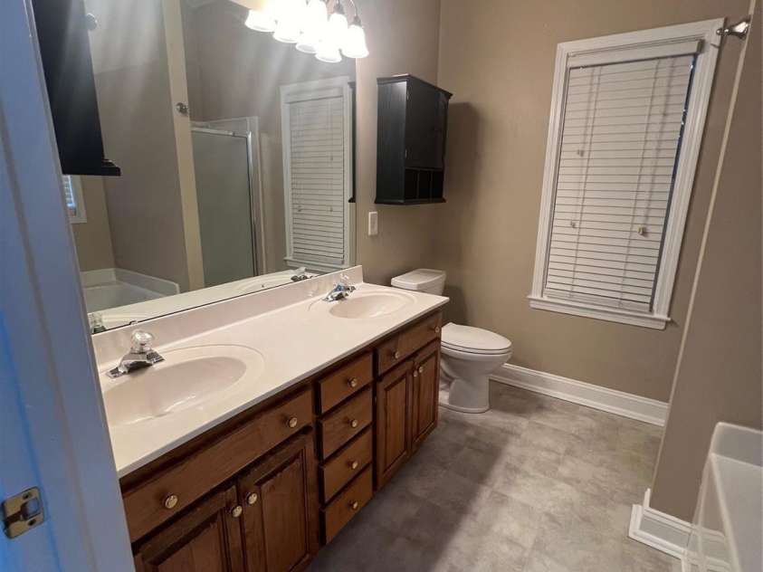 4817 Mossy Cup Lane, Monroe, NC 28110.  MLS# CAR4165542, YatesRealty ID 6519. Master Bath