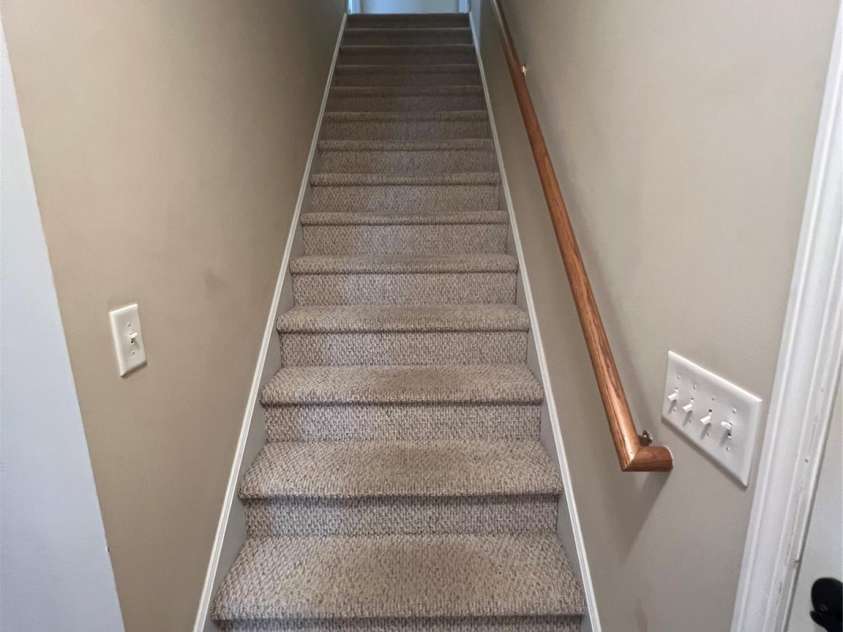 4817 Mossy Cup Lane, Monroe, NC 28110.  MLS# CAR4165542, YatesRealty ID 6519. Stairway
