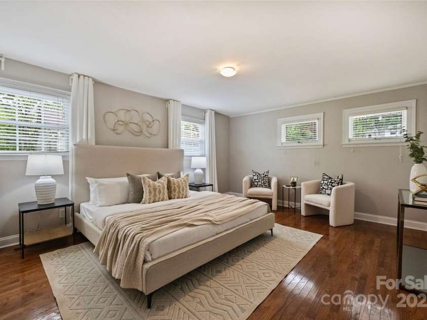 1837 Academy Street, Charlotte, NC 28205.  MLS# CAR4234969, YatesRealty ID 6526. Primary Bedroom