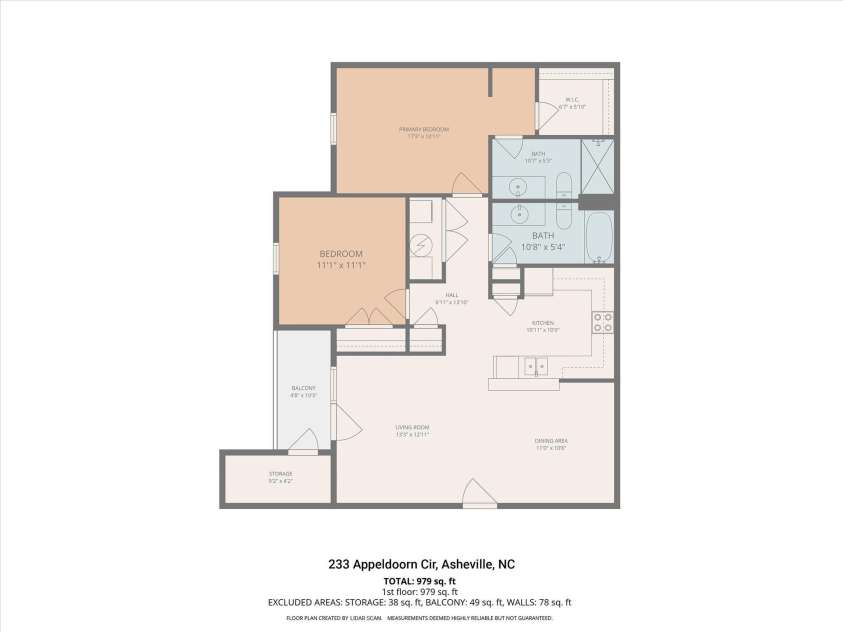 233 Appeldoorn Circle, Asheville, NC 28803.  MLS# CAR4359860, YatesRealty ID 6527. 