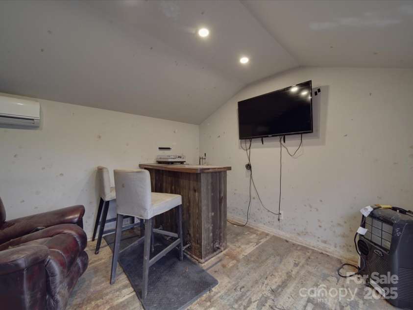 2729 Duncan Avenue, Charlotte, NC 28205.  MLS# CAR4224042, YatesRealty ID 6528. Shed, half finished