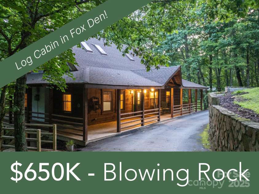 170 Mountain Laurel Lane, Blowing Rock, NC 28605.  MLS# CAR4320025, YatesRealty ID 653. 
