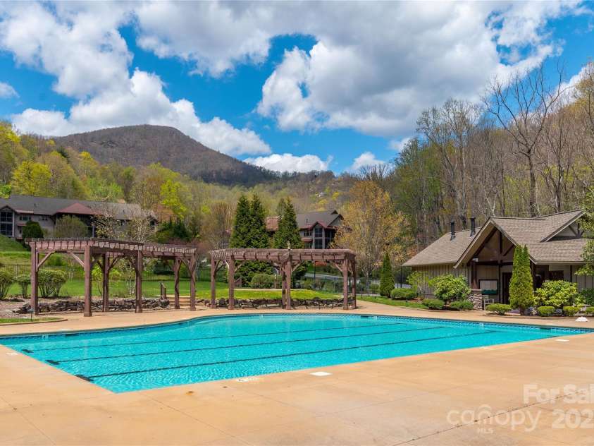 1429 Country Club Drive, Maggie Valley, NC 28751.  MLS# CAR4247939, YatesRealty ID 6536. Country Club Pool