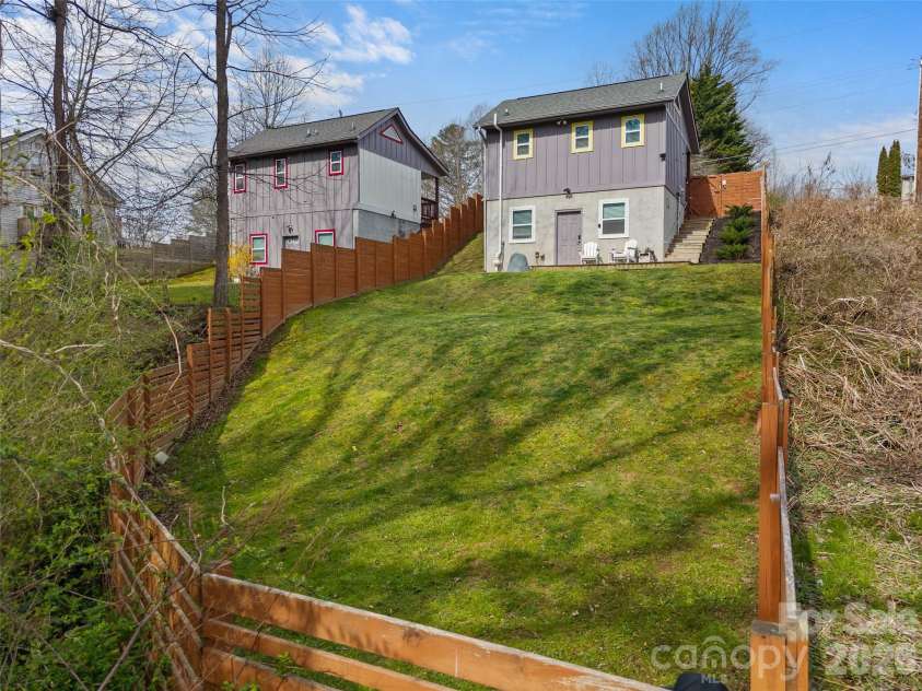175 Duckworth Avenue, Brevard, NC 28712.  MLS# CAR4361938, YatesRealty ID 6539. Back