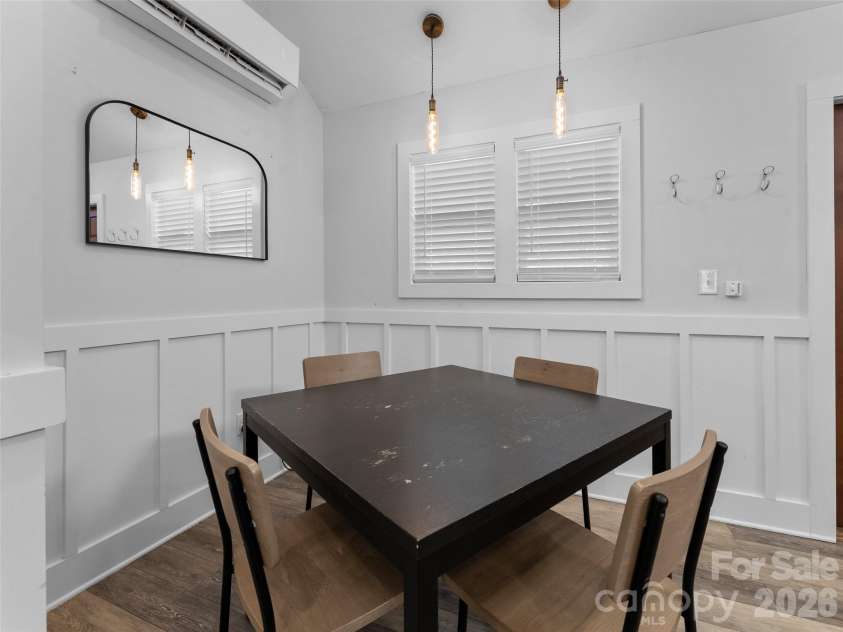 175 Duckworth Avenue, Brevard, NC 28712.  MLS# CAR4361938, YatesRealty ID 6539. Unit A - Dining Area