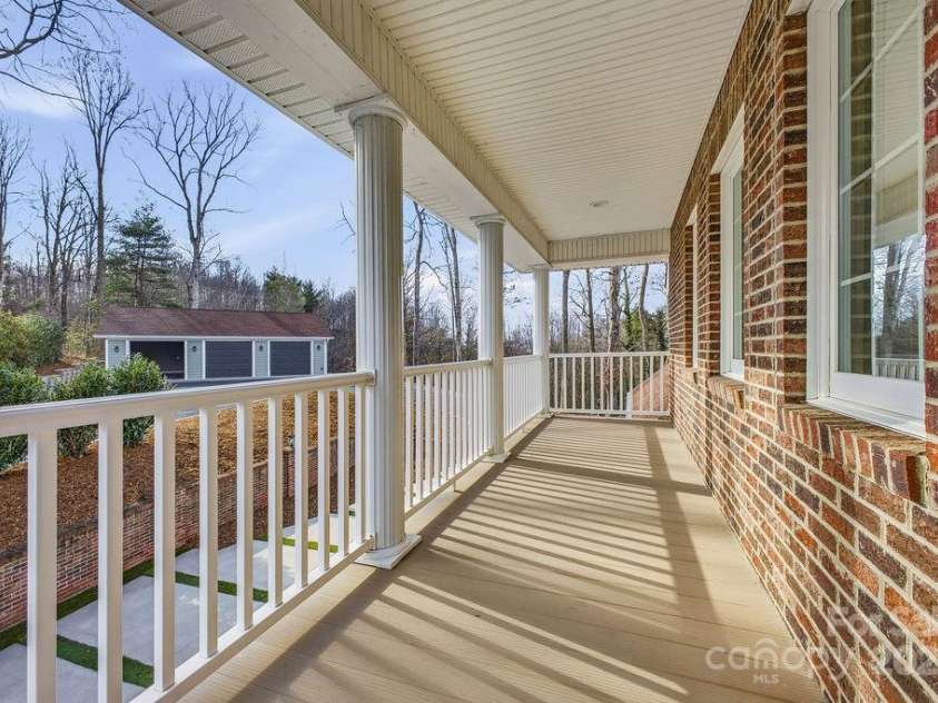 38 Sweetwater Oaks Drive, Fletcher, NC 28732.  MLS# CAR4331629, YatesRealty ID 654. Balcony from Upper level 