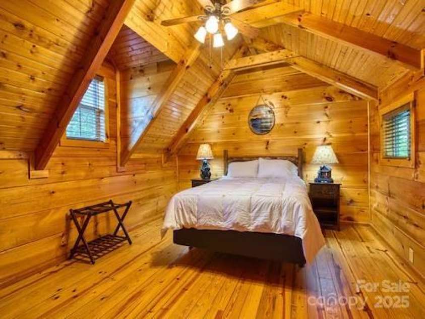 233 Rocky Top Road, Maggie Valley, NC 28751.  MLS# CAR4247300, YatesRealty ID 6543. Bedroom III