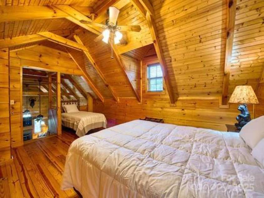 233 Rocky Top Road, Maggie Valley, NC 28751.  MLS# CAR4247300, YatesRealty ID 6543. Bedroom III