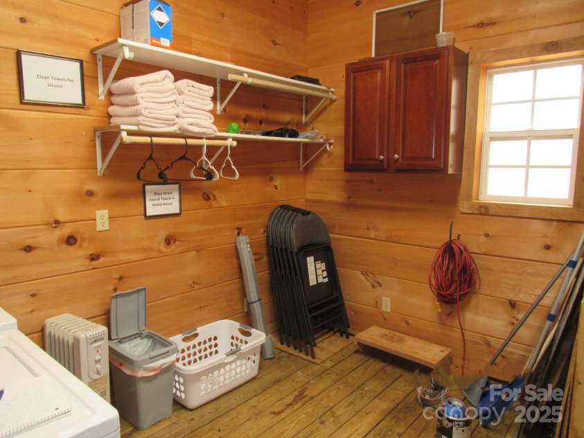 233 Rocky Top Road, Maggie Valley, NC 28751.  MLS# CAR4247300, YatesRealty ID 6543. Laundry/storage room