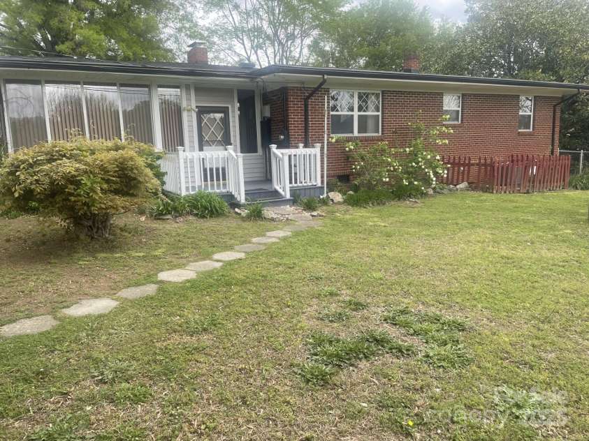 1620 Moss Springs Road, Albemarle, NC 28001.  MLS# CAR4248855, YatesRealty ID 6544. Back side of home