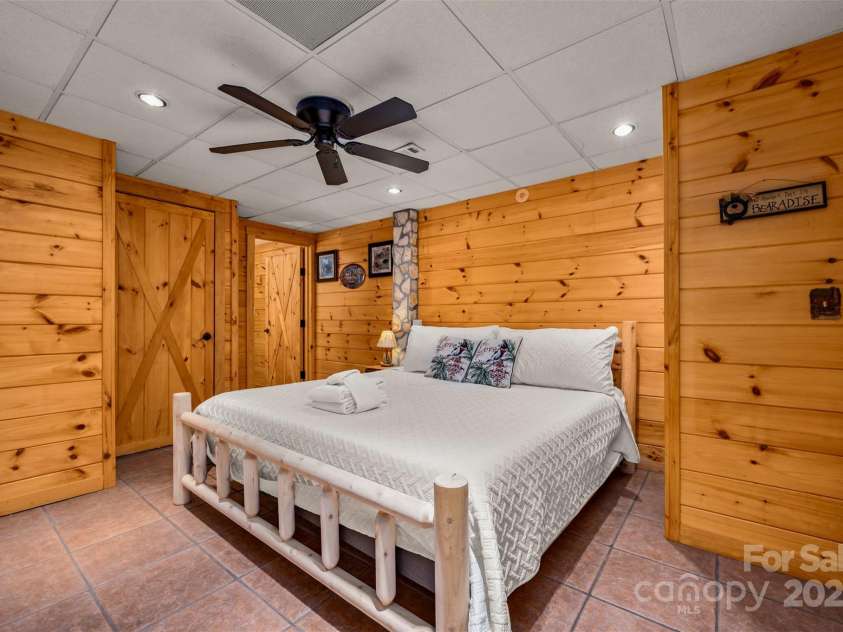 145 Flynn Court, Lake Lure, NC 28746.  MLS# CAR4247802, YatesRealty ID 6548. Basement Bonus Room