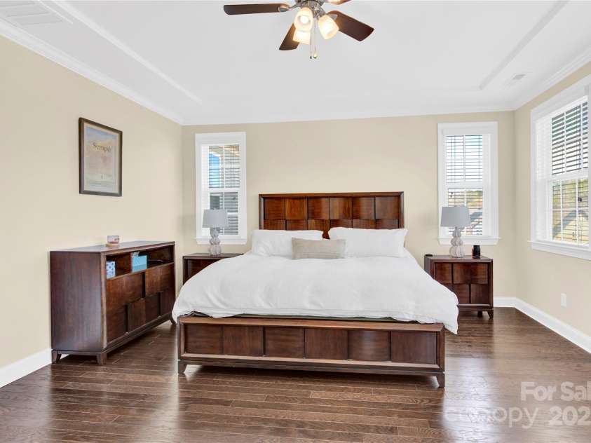 345 Somerled Way, Waxhaw, NC 28173.  MLS# CAR4242195, YatesRealty ID 6549. Master bedroom
