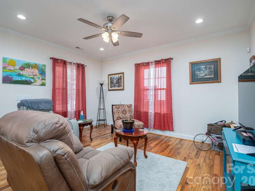 209 Wood Street, Mount Holly, NC 28120.  MLS# CAR4360800, YatesRealty ID 6552. Den