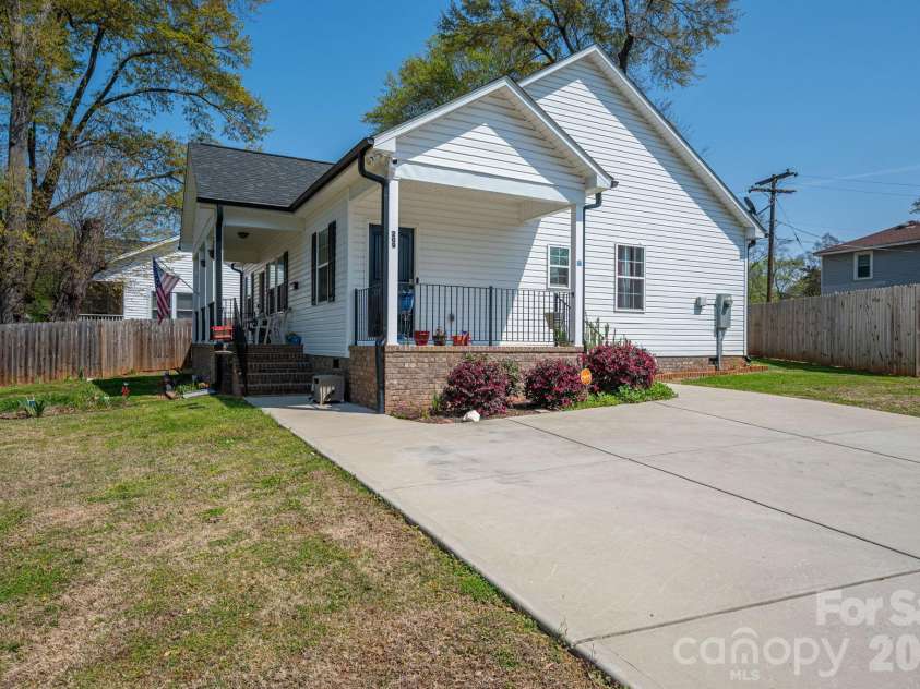 209 Wood Street, Mount Holly, NC 28120.  MLS# CAR4360800, YatesRealty ID 6552. Left Side View