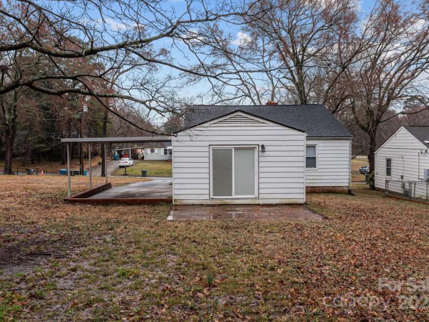 1618 4th Street, Salisbury, NC 28144.  MLS# CAR4219279, YatesRealty ID 6556. Rear view of 1618