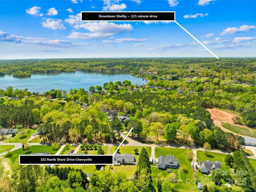 102 Northshore Drive, Cherryville, NC 28021.  MLS# CAR4245943, YatesRealty ID 6566. 