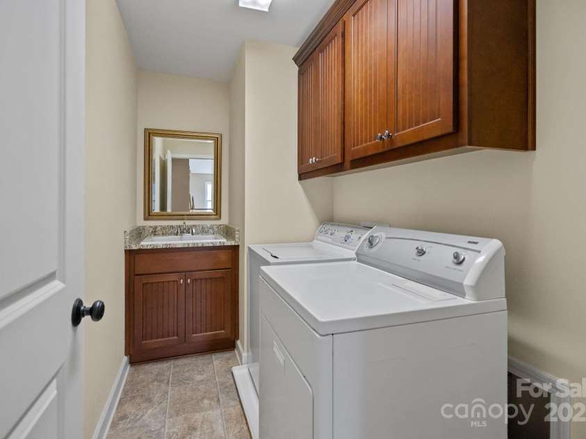 3060 Drummond Avenue, Indian Land, SC 29707.  MLS# CAR4244888, YatesRealty ID 6570. Upstairs laundry