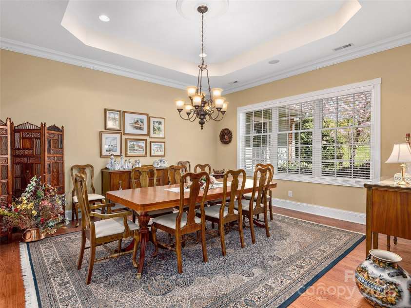 125 Lindsley Court, Hendersonville, NC 28792.  MLS# CAR4245651, YatesRealty ID 6574. Dining Room