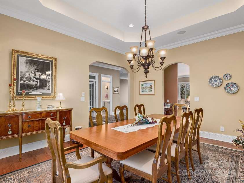 125 Lindsley Court, Hendersonville, NC 28792.  MLS# CAR4245651, YatesRealty ID 6574. Dining Room