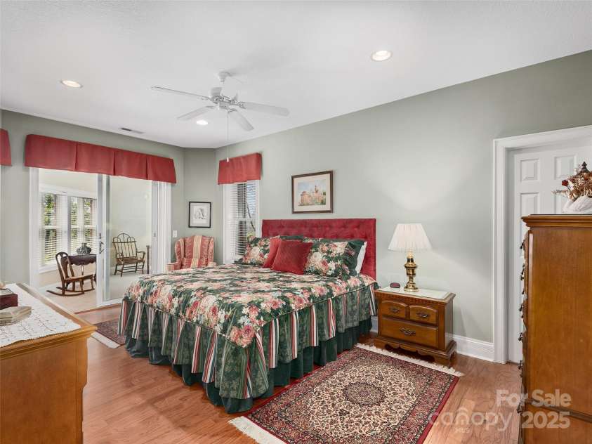 125 Lindsley Court, Hendersonville, NC 28792.  MLS# CAR4245651, YatesRealty ID 6574. Downstairs Bedroom #1