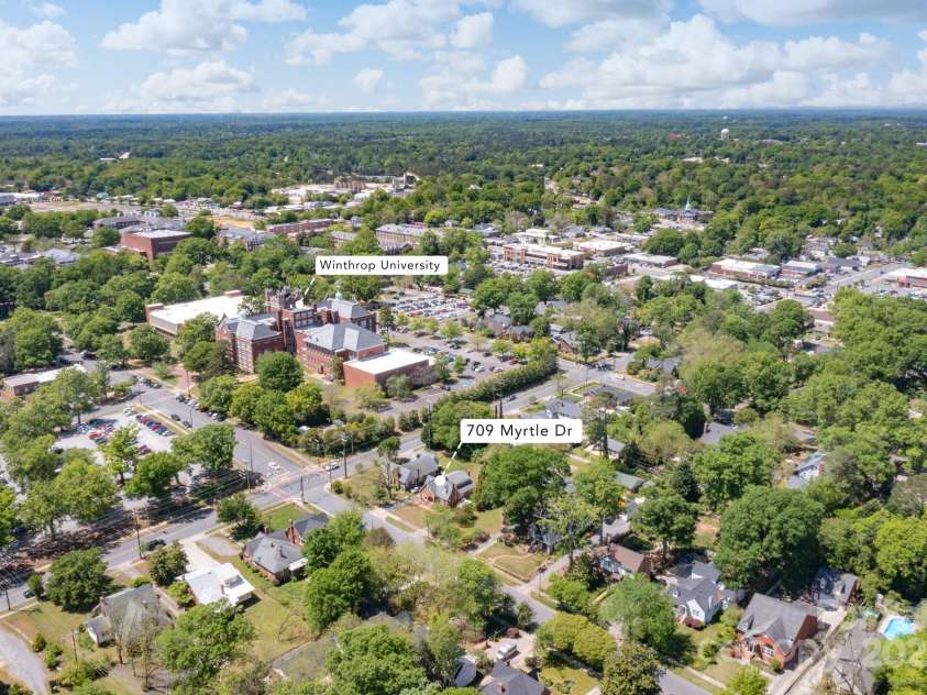 709 Myrtle Drive, Rock Hill, SC 29730.  MLS# CAR4248526, YatesRealty ID 6577. 