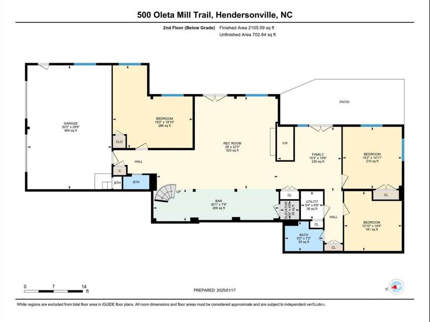 500 Oleta Mill Trail, Hendersonville, NC 28792.  MLS# CAR4283738, YatesRealty ID 658. 