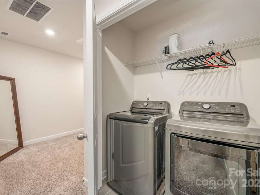 4548 Millennium Avenue, Charlotte, NC 28217.  MLS# CAR4224869, YatesRealty ID 6601. Laundry