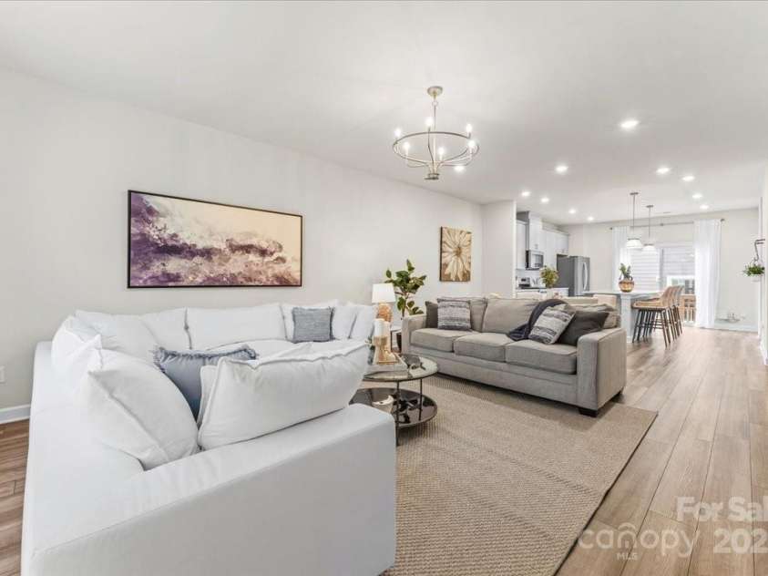 4548 Millennium Avenue, Charlotte, NC 28217.  MLS# CAR4311347, YatesRealty ID 6601. Living room