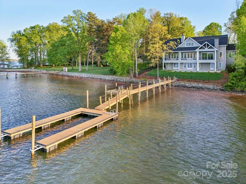 8813 Graham Road, Denver, NC 28037.  MLS# CAR4238880, YatesRealty ID 6603. Fully permitted pier