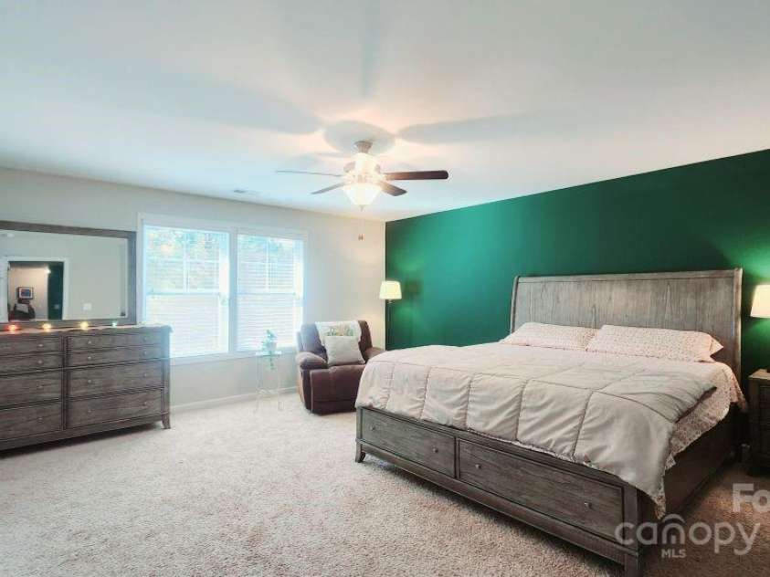 1210 Croft Drive, Fort Mill, SC 29708.  MLS# CAR4226652, YatesRealty ID 6604. Spacious Primary Bedroom on Second Floor