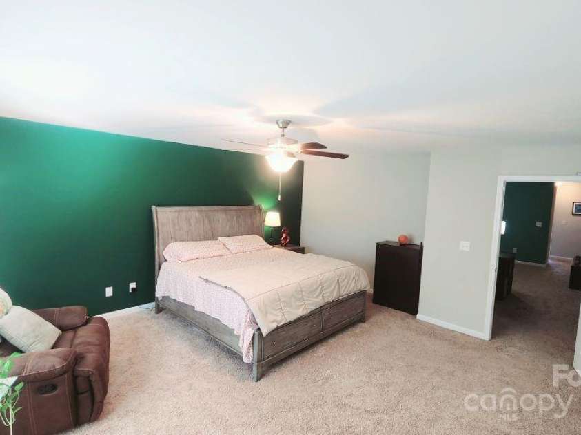 1210 Croft Drive, Fort Mill, SC 29708.  MLS# CAR4226652, YatesRealty ID 6604. Spacious Primary Bedroom on Second Floor