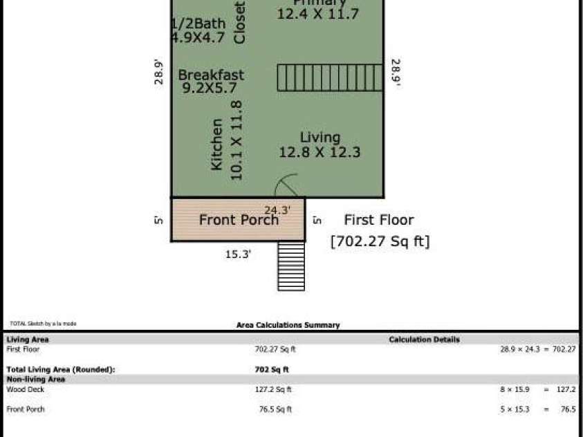 22 Daniel Road, Asheville, NC 28806.  MLS# CAR4347037, YatesRealty ID 6623. Floorplan