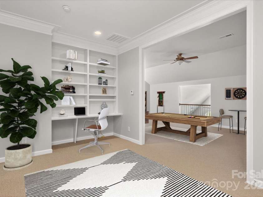 11756 Easthampton Circle, Charlotte, NC 28277.  MLS# CAR4283901, YatesRealty ID 6624. Photo has been digitally enhanced with virtual staging.