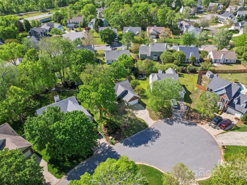 1347 Eisenhower Place, Concord, NC 28027.  MLS# CAR4234135, YatesRealty ID 6626. Aeriel