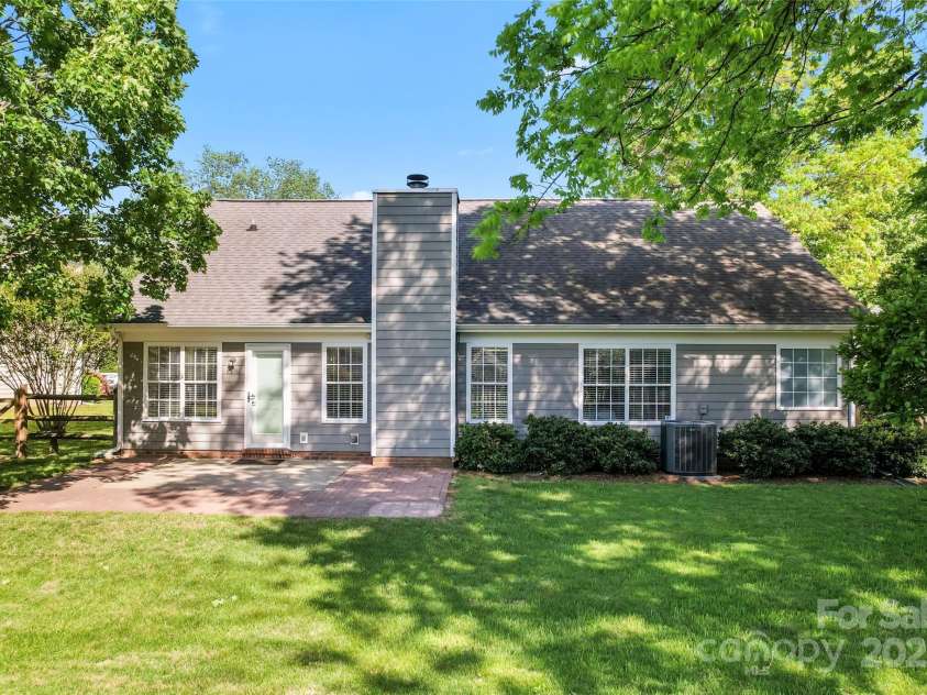 1347 Eisenhower Place, Concord, NC 28027.  MLS# CAR4234135, YatesRealty ID 6626. Back view