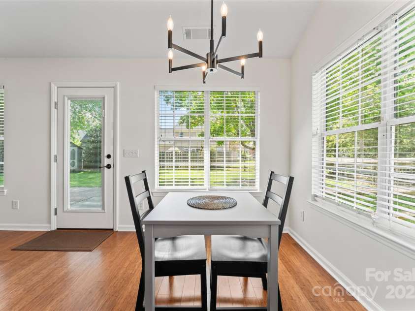 1347 Eisenhower Place, Concord, NC 28027.  MLS# CAR4234135, YatesRealty ID 6626. Dining area