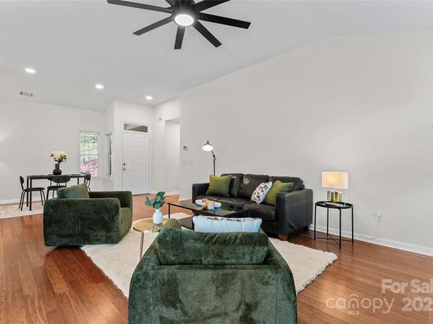 1347 Eisenhower Place, Concord, NC 28027.  MLS# CAR4234135, YatesRealty ID 6626. Entrance/ living room