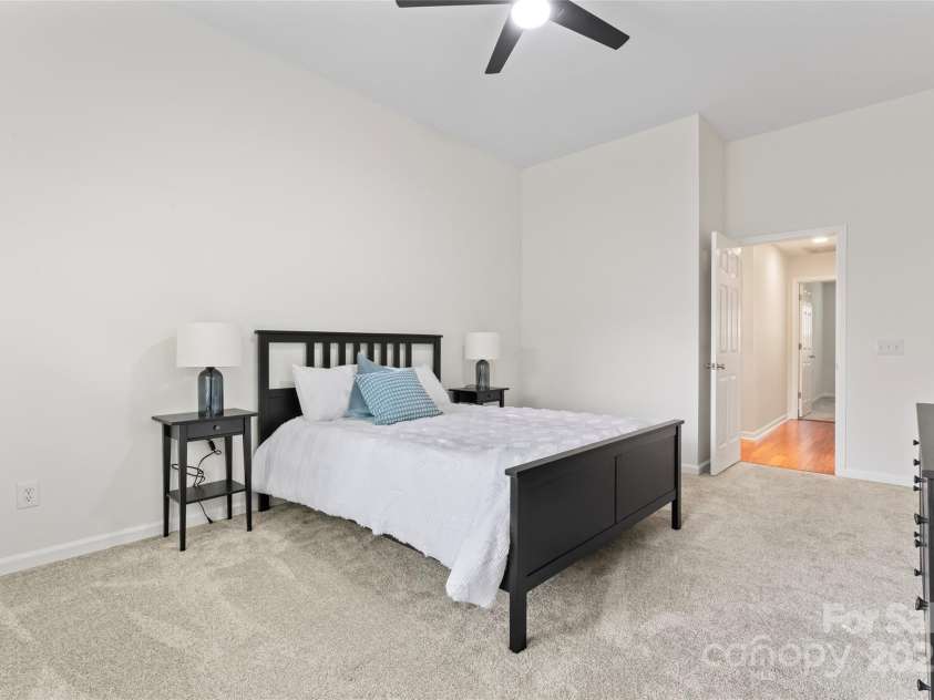 1347 Eisenhower Place, Concord, NC 28027.  MLS# CAR4234135, YatesRealty ID 6626. Primary bedroom