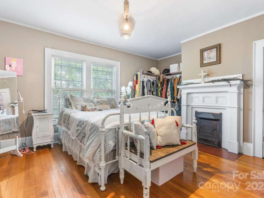 313 Main Street, Morganton, NC 28655.  MLS# CAR4275502, YatesRealty ID 663. Downstairs den/office used as bedroom with closet.